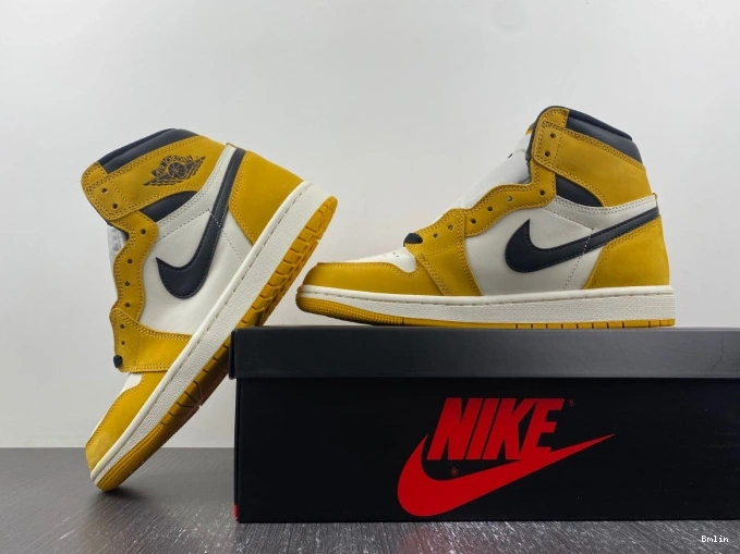 Bmlin shoes OG 1 Air Jordan High Yellow DZ5485-701 Ochre 0713